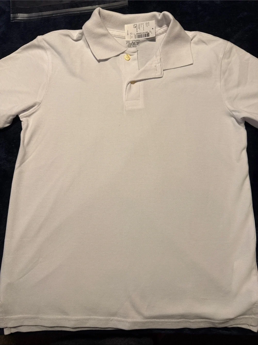 The Children's Place White Boys Polo Shirt - Classic Short Sleeve